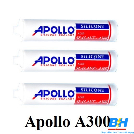 Keo Apollo Sealant - A300 White/Keo Silicon Apollo A300 Màu Trắng Sữa